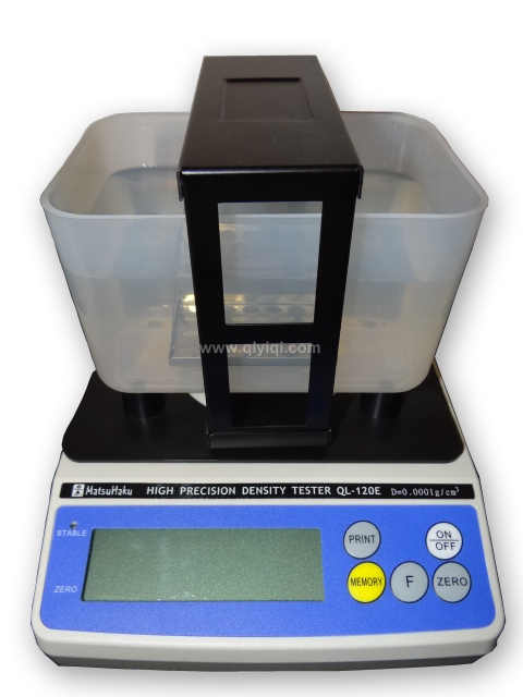 石墨密度計，石墨密度測試儀QL-300F，臺灣原裝進口,石墨炭素密度測試儀，石墨比重計，石墨比重測試儀，QL-120F