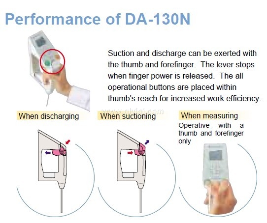 DA-130N手持式液體比重計，便攜式液體比重計（ U型管振蕩原理）,DA-130N,手持式比重計,便攜式比重計,U型震蕩,液體比重計