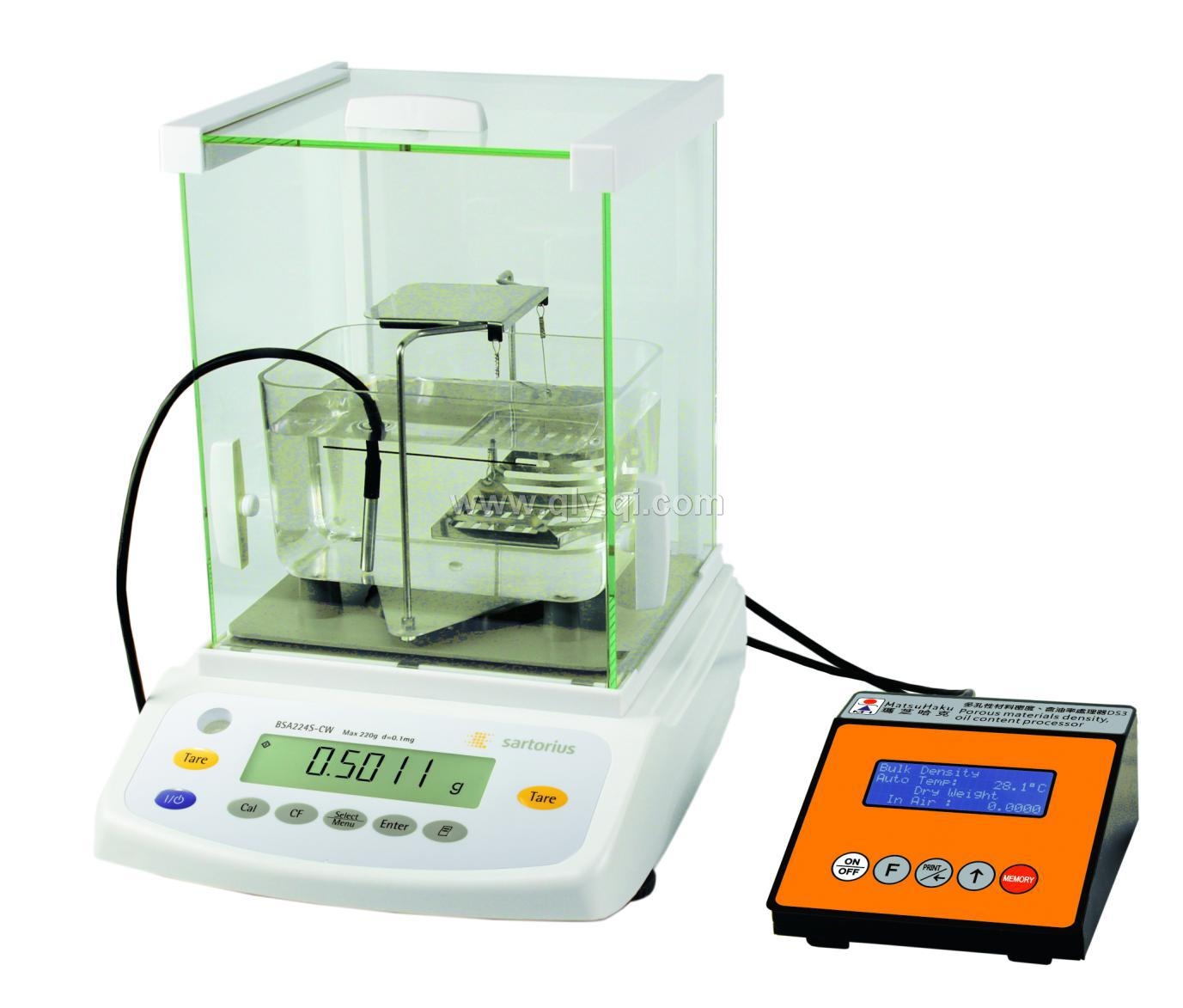 德國Sartorius賽多利斯BSA-DS3系列電子密度、含油率、孔隙率、吸水率測試儀,德國，賽多利斯